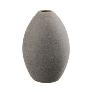 Wazon ceramiczny Stone wys. 12.5 cm szary