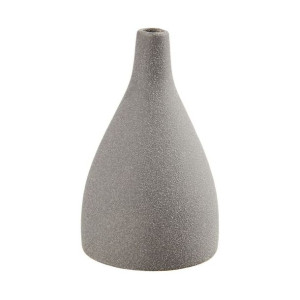 Wazon ceramiczny Stone wys. 13.5 cm szary
