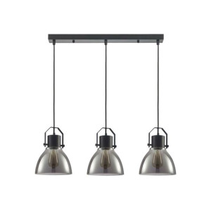 Lampa wisząca Darlena czarna 3 x E27 Italux