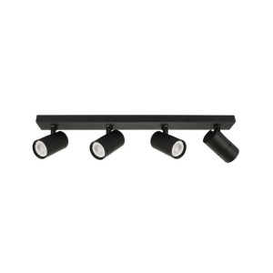 Listwa reflektorowa Laconi czarna 4 x GU10 Italux