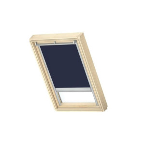 Roleta zaciemniająca do okna dachowego 78x118 granatowa Velux