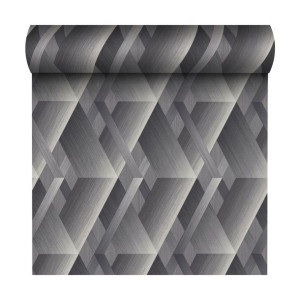 Tapeta Buntglas WL2603 3D szara winylowa na flizelinie