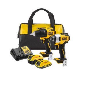 Wiertarko - wkrętarka i zakrętarka + 2 akumulatory DCK2078MDR-QW DEWALT