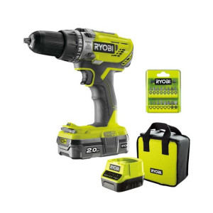 Wiertarko-wkrętarka akumulatorowa Ryobi R18PD3-120SA17 50 Nm Aku Li-Ion 1 x
