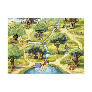 Fototapeta Hundertmorgenwald 254 x 184 cm Disney