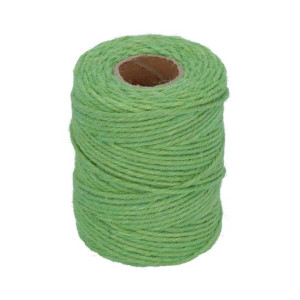 Sznurek jutowy 2 mm x 50 m pleciony zielony Suki