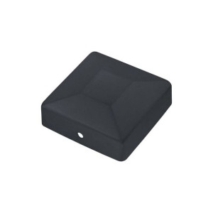 Osłona słupka nakładka płaska 7x7 cm Suki Plug-in antracyt