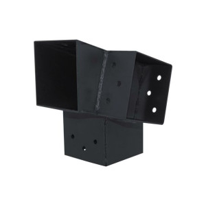 Łącznik narożnik lewy 9x9 cm 105st. 3-końce Suki Plug-in antracyt