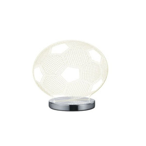 Lampa stołowa piłka 3D Rl srebrny LED Trio Lighting Inter
