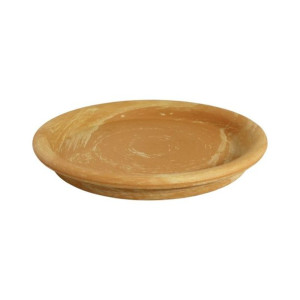 Podstawka gliniana śr.36 cm beżowa Cermax