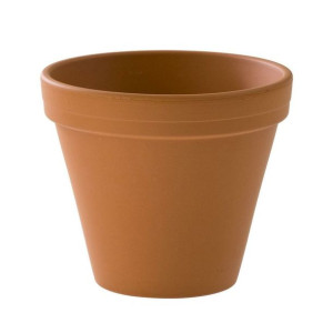 Doniczka gliniana śr.20 cm brązowa Cermax