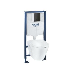 Zestaw podtynkowy WC Serel Rimless Black Grohe