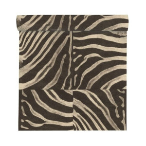 Tapeta Zebra 811414 brązowa papierowa