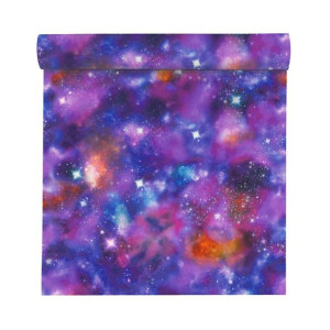 Tapeta dziecięca Kosmos 273205 fioletowa papierowa
