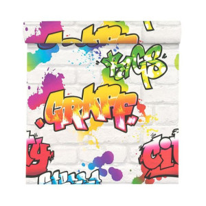 Tapeta dziecięca Graffity 272901 multikolor papierowa