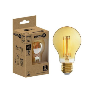 Żarówka dekoracyjna LED E27 4,2 W  40 W 470 lm Lexman