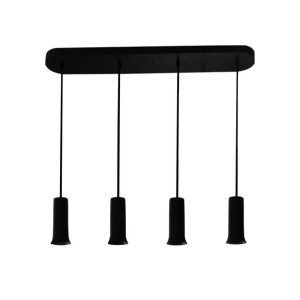 Lampa wisząca Hoki czarna E27 Inspire