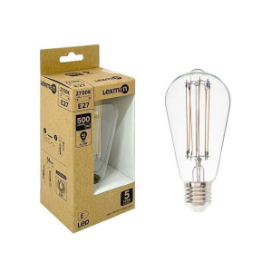 Żarówka dekoracyjna LED E27 4,5 W  45 W 500 lm Lexman