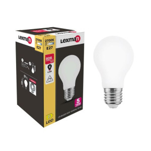 Żarówka LED E27 5,9 W  60 W 805 lm Ciepła biel Lexman