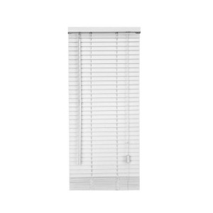 Żaluzja drewniana 80 x 250 cm biała 27 mm Inspire