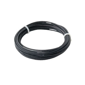 Linka stalowa czarna 48kg 2 mm x 5 m Standers