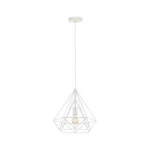 Lampa wisząca Byron biała E27 Inspire