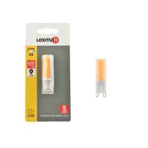 Żarówka LED G9 4,2W 470 LM Ciepła biel Lexman