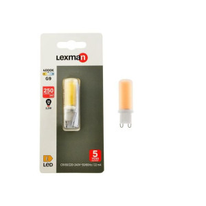 Żarówka LED G9 2.2 W  25 W 250 lm Neutralna biel Lexman