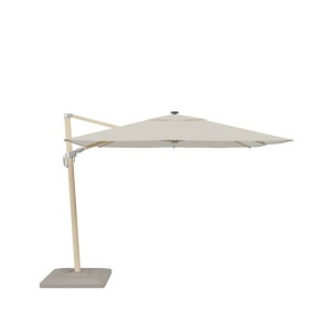 Parasol ogrodowy Sonora 290x290x258 cm z LED biały Naterial