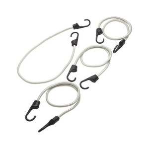 Gumy ściągające 9 mm x 80 cm 15kg 4szt. szare Standers