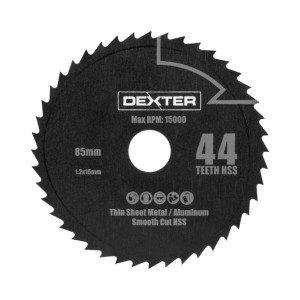 Tarcza do cięcia drewna HSS 85 mm 44T DEXTER POWER