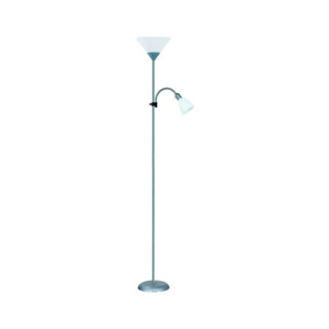 Lampa podłogowa Basic z lampką do czytania E27 + E14 Inspire