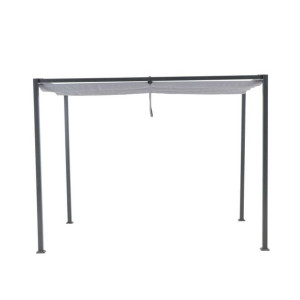 Pawilon ogrodowy Horali 3x2 m szary Naterial