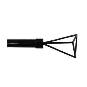 Karnisz teleskopowy Diam 160-300 cm czarny połysk 16/19 mm Inspire