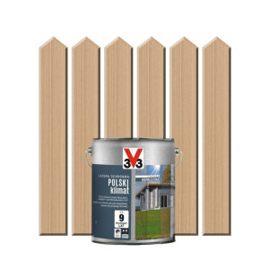 Lazura do drewna POLSKI KLIMAT WSPÓŁCZESNA 0.75 l Odymiony świerk V33