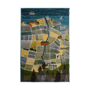 Dywan dziecięcy Naori Mapa 120 x 170 cm