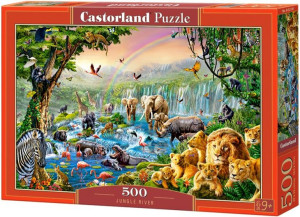 Castor Puzzle 500 El Rzeka W Dżungli