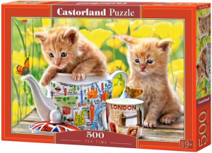 Castor Puzzle 500el Koty Czas Na Herbatkę
