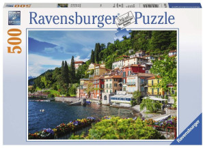 Ravensburger Puzzle 500el Włoskie Jezioro Como