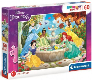 Clementoni Puzzle 60el Disney Princess Księżniczki