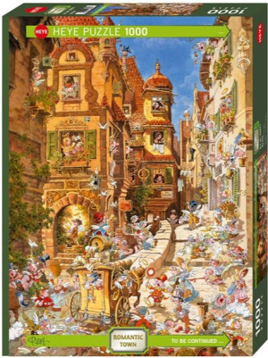 Heye Puzzle 1000 El Romantyczne Miasto Dzień