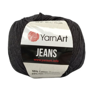 Włóczka YarnArt Jeans- 28- antracyt