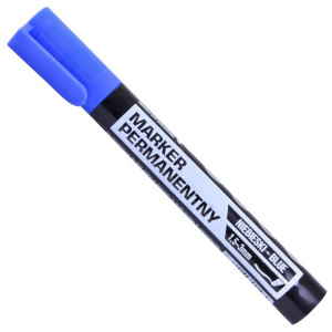 Marker Permanentny Okrągły Niebieski Motive 1szt