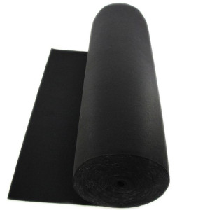 Filc 3mm techniczny szer 160cm co10cm Czarny