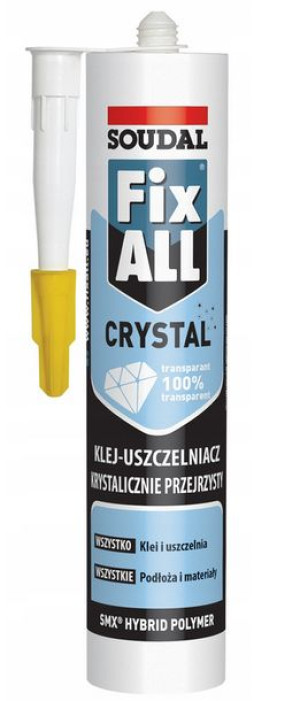 Soudal Klej Fix-All CRYSTAL 290ml