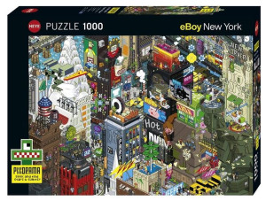 Puzzle 1000 Nowy York, Quest - Pixorama