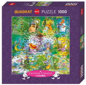Puzzle 1000 Szalony świat zwierząt, Mordillo