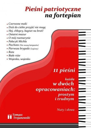 Pieśni patriotyczne na fortepian Tomasz Trojanowski