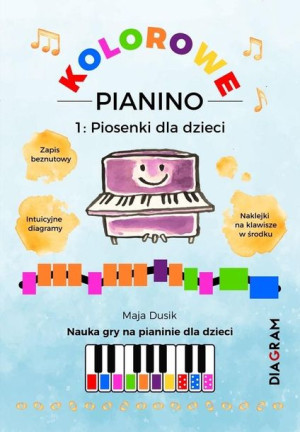 Kolorowe Pianino 1. Piosenki dla dzieci Maja Dusik