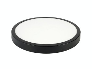 Lampa Natynkowa Panel LED Plafon Oprawa 24W 4000K Czarna